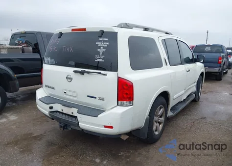 2008 Nissan Armada Se from USA, damaged, VIN 5N1BA08D88N631540